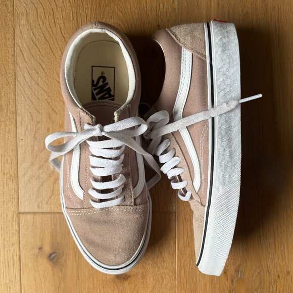 Vans Old Skool VN000CT8HCZ “Atmosphere” • W8 / M6.5 • mauve Beige Skatercore - Picture 2 of 15